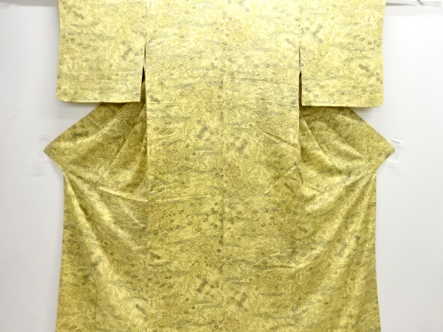 花鳥模様小紋着物